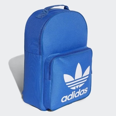 adidas 愛迪達 後背包 運動包 書包 旅行包 登山包 BP CLAS TREFOIL 藍 DJ2172