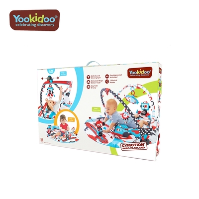 Yookidoo 以色列 探索系列 - 科幻基地健力遊戲墊/健力架/健身架/健身器