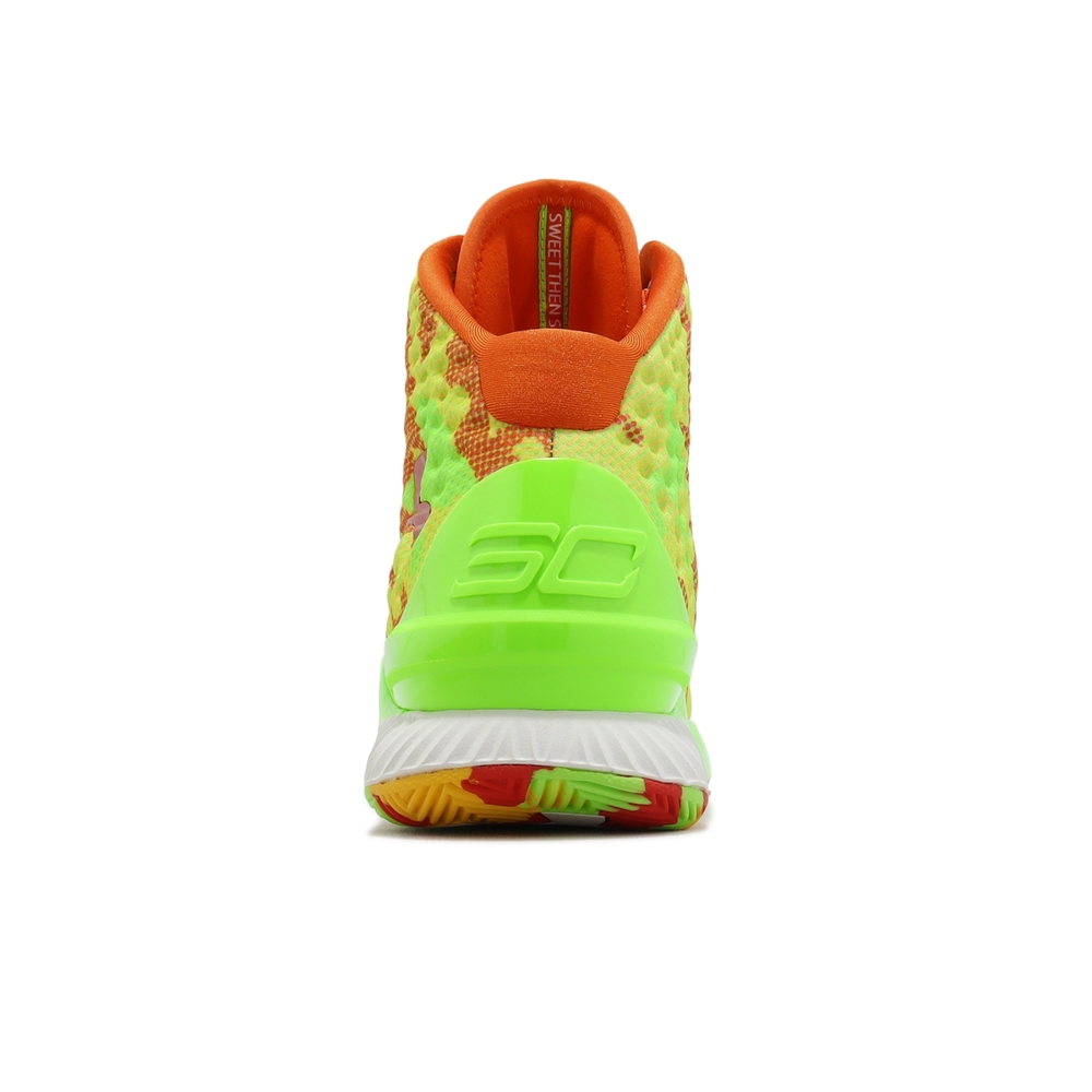 Under Armour 籃球鞋Curry 1 男鞋綠橘聯名1代Sour Patch Kids 軟糖UA