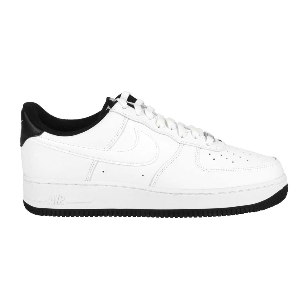 NIKE AIR FORCE 1 07 男運動休閒鞋- 皮革 經典 DR9867-102 白黑