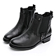 PLAYBOY 古典風情手工短靴-黑-Y7790CC product thumbnail 1