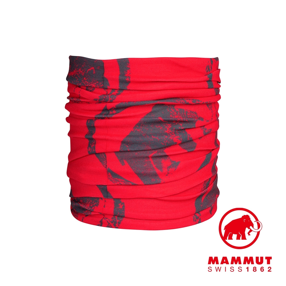 【Mammut 長毛象】Mammut Neck Gaiter 防曬快乾頭巾 岩漿紅 #1191-05815