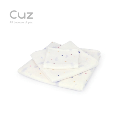 【Cuz】雲朵蓋被被(防皺紗布巾)30cm(2入)