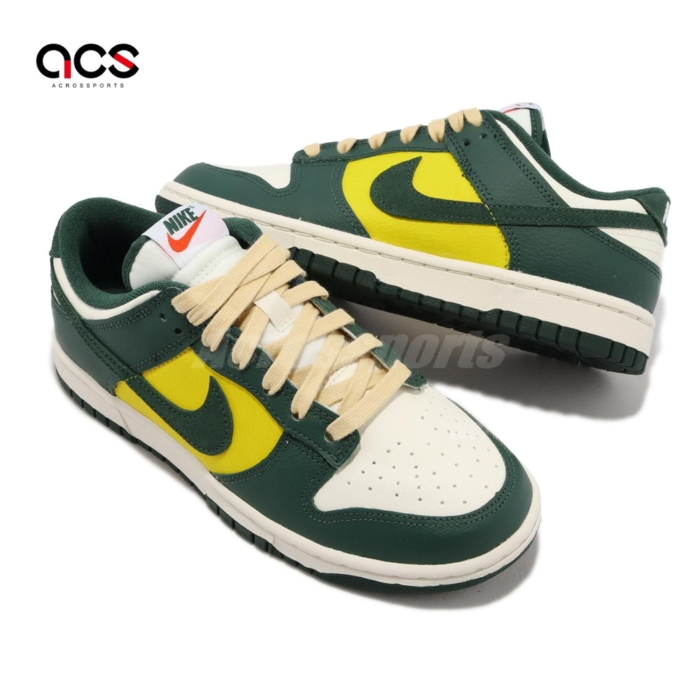 Nike Wmns Dunk Low SE 女鞋綠黃Noble Green 巴西休閒鞋FD0350-133