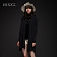 EPISODE - 保暖舒適柔軟羊絨混紡長版針織開襟衫 product thumbnail 1