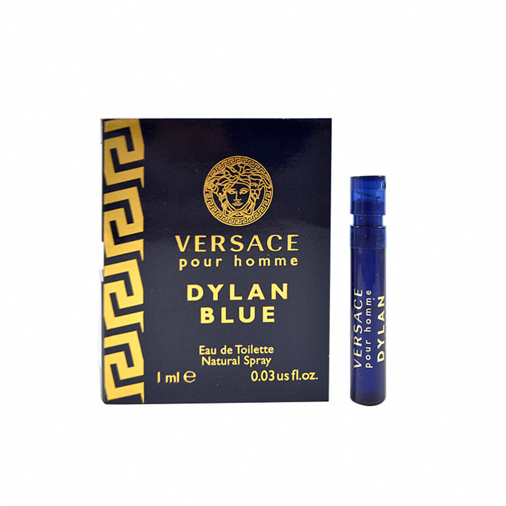 VERSACE 凡賽斯 狄倫.正藍男士淡香水 針管小香 1ml