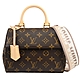 LV M46055 Cluny Mini 經典花紋翻蓋手提肩/斜背兩用包 product thumbnail 1