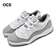 Nike 運動鞋 Jordan 11 Retro Low PS 童鞋 中童 白 灰 水泥灰 漆皮 低筒 喬丹 505835-140 product thumbnail 1