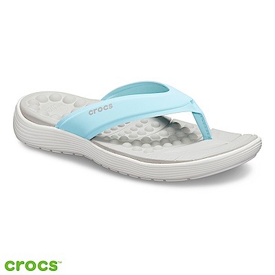 Crocs 卡駱馳 (女鞋) Reviva 女士人字拖 205473-4S3