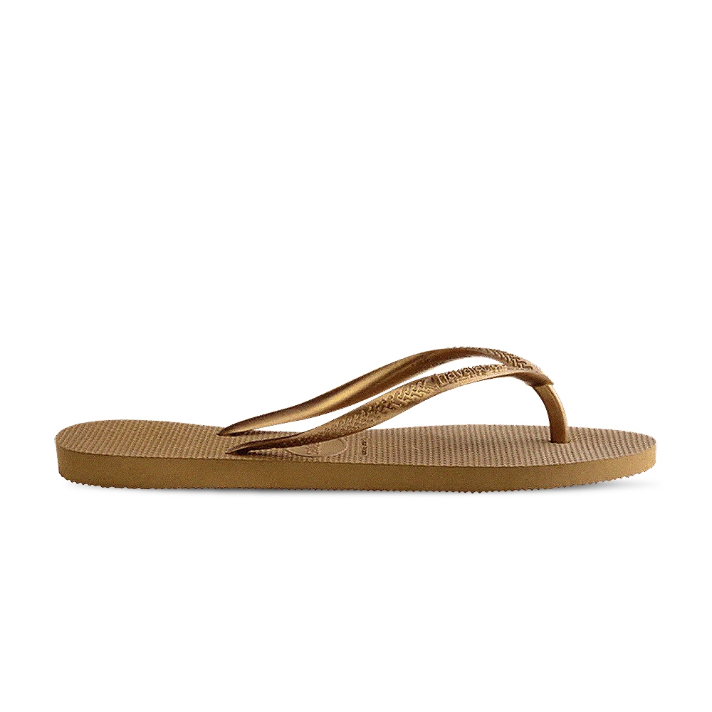 Havaianas 女鞋 夾腳拖 銅色 哈瓦仕 細帶 拖鞋 4000030-1856W