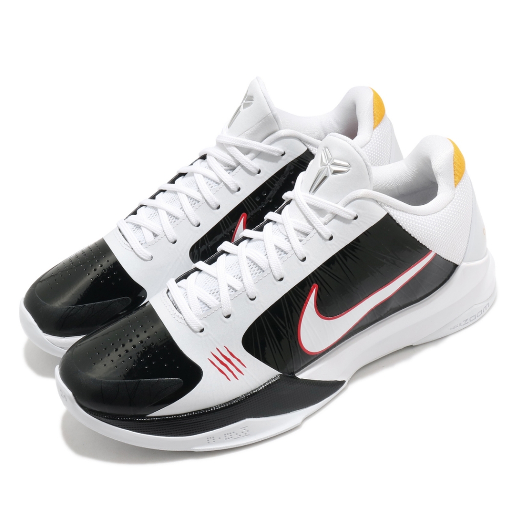 Nike 籃球鞋Kobe V Protro 5代男鞋經典Bruce Lee 李小龍白黑CD4991101