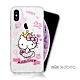 Hello Kitty Samsung Galaxy S9+ 彩繪水鑽手機空壓殼 - 仙女 product thumbnail 1
