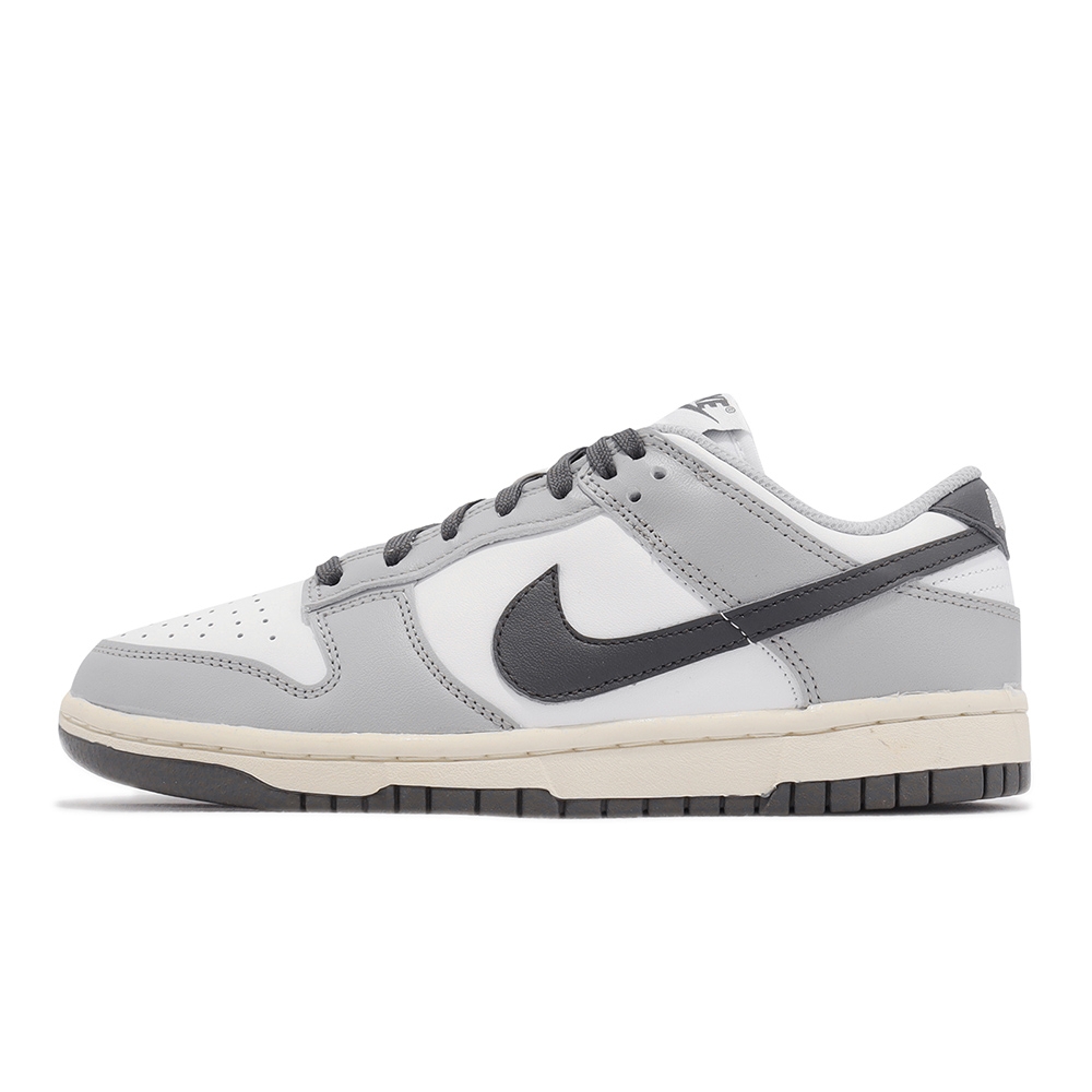 Nike Wmns Dunk Low 女鞋煙灰黑勾奶油底低筒休閒鞋Light Smoke Grey