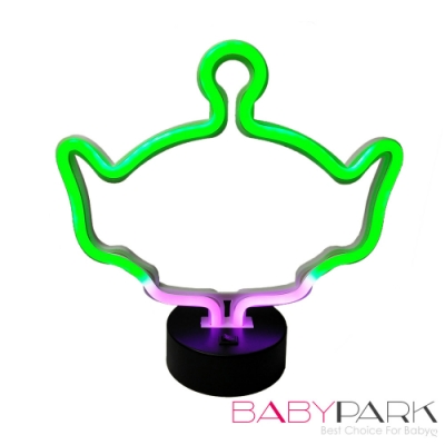 BabyPark 迪士尼三眼怪LED電池USB兩用夜燈