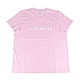 COACH ESSENTIALESSENTIAL標誌女生短袖T-SHIRT(亮粉紅x白) product thumbnail 1