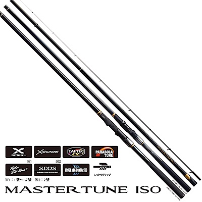 【SHIMANO】MASTER TUNE ISO 1.5號 500 磯竿