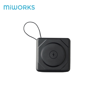 米沃miworks 10000mAh多合一快充磁吸行動電源(黑色)