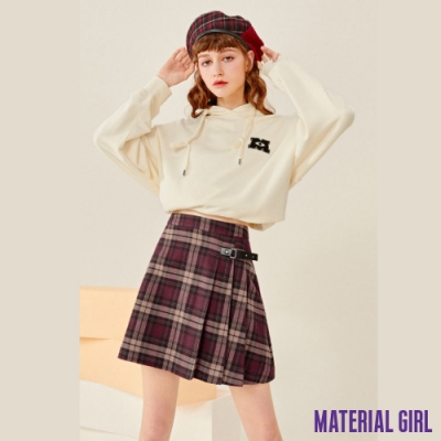 MATERIAL GIRL 冬日街頭A字短裙-4524B1