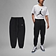 Nike 長褲 Jordan Essentials 男款 黑 白 毛圈布 抽繩 喬丹 棉褲 褲子 FQ7762-010 product thumbnail 1