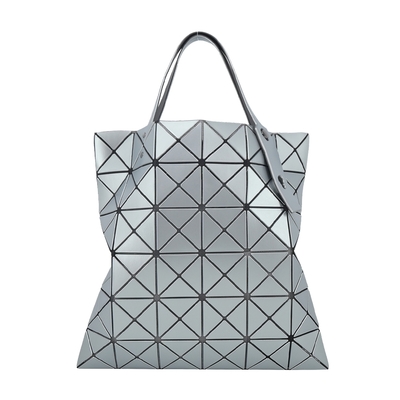 ISSEY MIYAKE 三宅一生 BAOBAO LUCENT系列6X6金屬感托特包-淺藍