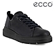 ECCO NOUVELLE 時尚厚底皮革休閒鞋 黑色 product thumbnail 1