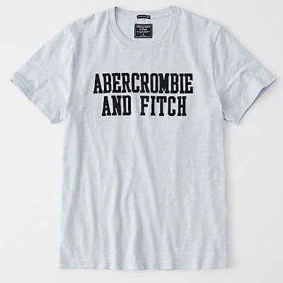 af a&f Abercrombie & Fitch 短袖 T恤 藍 0844