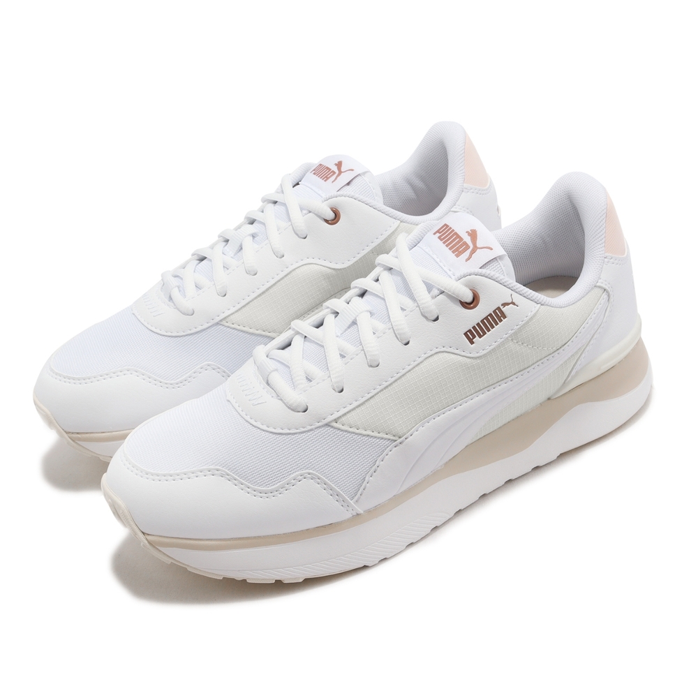 Puma 休閒鞋 R78 Voyage 女鞋 清新白 嫩粉色 撞色 復古 厚底 支撐 蔡依林 Jolin 38072918