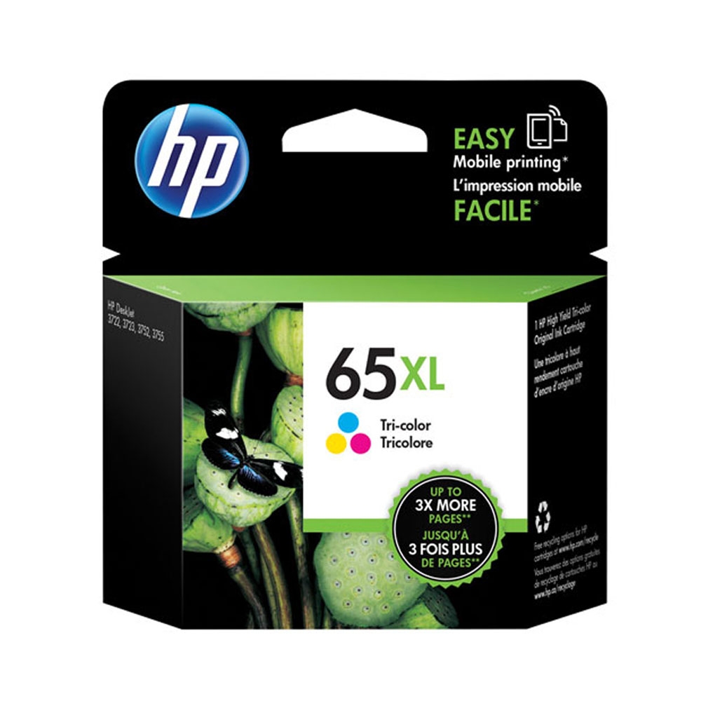 HP 65XL N9K03AA 彩色 高容量 原廠墨水匣