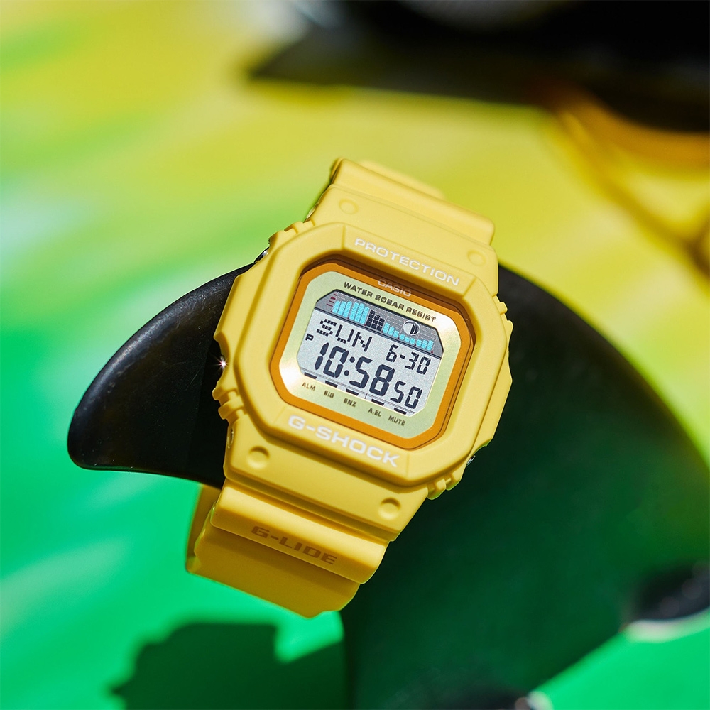 CASIO 卡西歐 G-SHOCK 夏日陽光 衝浪運動手錶 送禮推薦 GLX-5600RT-9