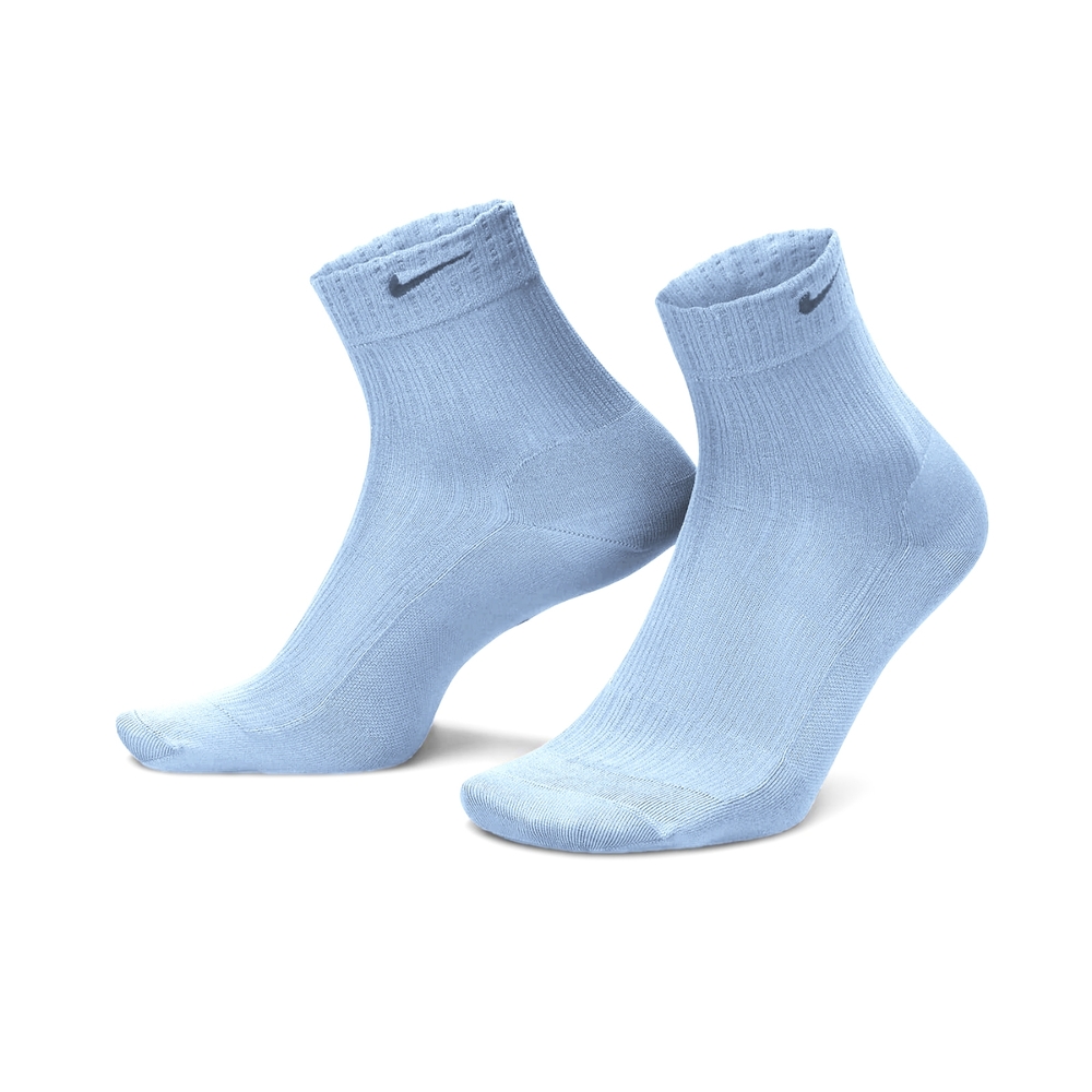 Nike 短襪 Air Ankle Socks 女款 藍 黑 透膚 休閒襪 低筒襪 襪子 FJ2239-479