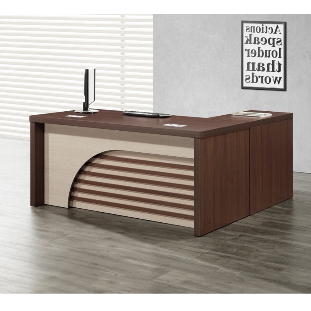 MUNA 卡拉5.3尺辦公桌組(含側櫃，活動櫃)  160X161X77cm
