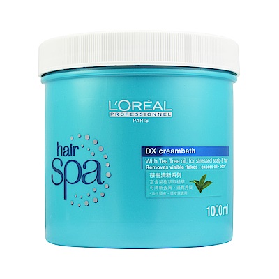 LOREAL萊雅 Hair SPA茶樹清新髮霜1000ml