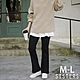 SISTERS 韓國俐落顯瘦的微喇叭靴型內搭褲 寬褲/M-L product thumbnail 1