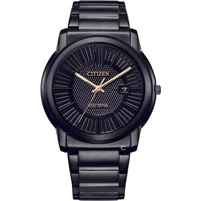 CITIZEN星辰 Eco-Drive 光動能時尚紳士錶 (AW1217-83E)-42mm