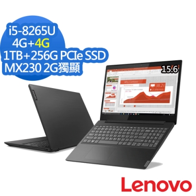 Lenovo L340 15吋筆電 i5-8265U/8G/1TB+256G/MX230