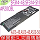 ACER  AP20CBL 電池適用 宏碁 SF314-43 SF314-51 S50-53 A515-45 A515-46 A515-56 AV15-51 R5-550 P216-51 N20C12 product thumbnail 1