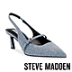 STEVE MADDEN-LULU 尖頭前包扣帶涼跟鞋-牛仔藍 product thumbnail 1