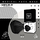 川鈜 KF94韓版3D立體醫用口罩-雙鋼印-極夜黑10片/盒X6 product thumbnail 1