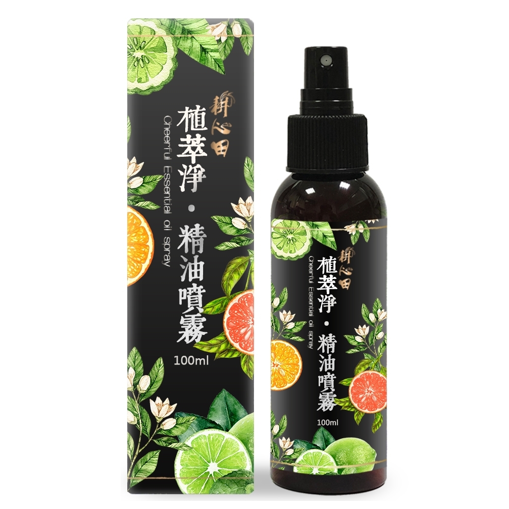 耕心田-植萃淨-精油芳香噴霧100ml-甜橙