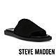 STEVE MADDEN-AWESTRUCK 針織條紋拖鞋-黑色 product thumbnail 1