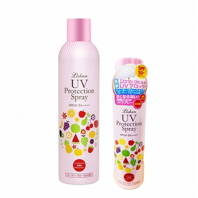 LISHAN UV 防曬噴霧 SPF50+ PA++++亮白款250g+亮白款100g