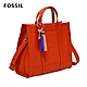 FOSSIL Carmen 真皮兩用手提包-紅色 ZB1449620 product thumbnail 1