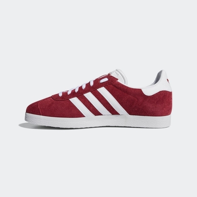 ADIDAS ORIGINALS GAZELLE 三葉草 男女 休閒鞋-紅-B41645