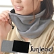 Sunlead 雙面可戴。保暖防風兩用式Fleece軟帽/脖圍 (黑色/銀灰色) product thumbnail 1