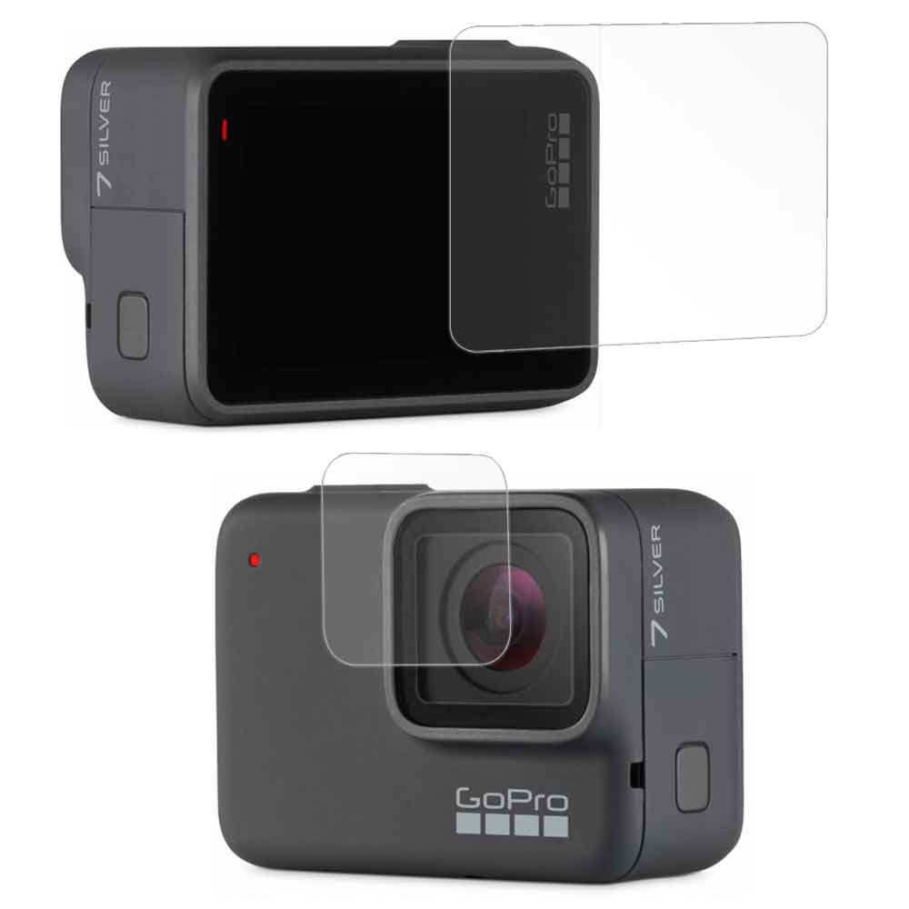 GoPro HERO7 相機鏡頭+觸控螢幕 光學抗刮螢幕保護貼