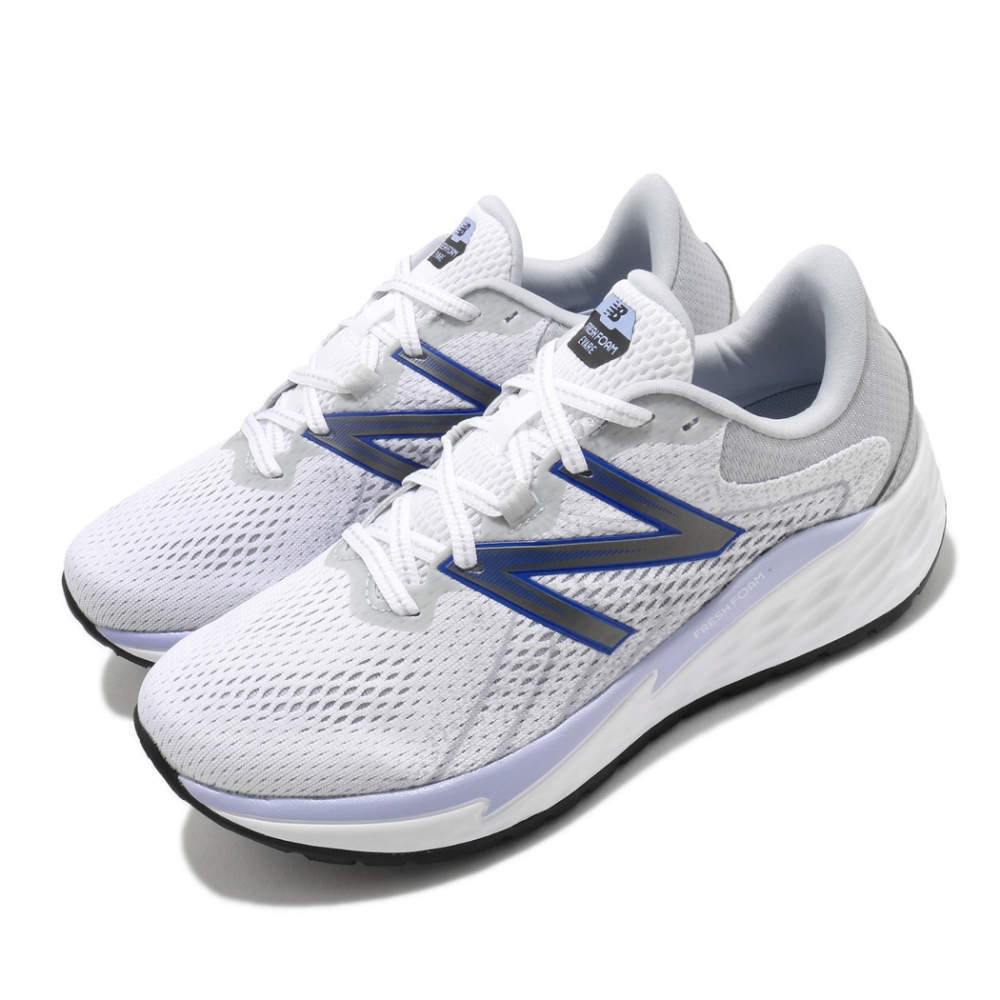 New Balance 慢跑鞋 Fresh Foam 寬楦 運動 女鞋 紐巴倫 輕量 透氣 舒適 避震 路跑 白 藍 WVARECP1D