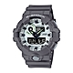 CASIO卡西歐 G-SHOCK 暗影夜光 酷炫神秘 大錶徑 雙顯系列 GA-700HD-8A_53.4mm product thumbnail 1