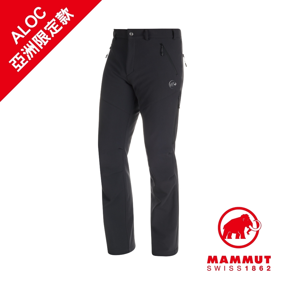 【Mammut 長毛象】Winter Hiking保暖長褲 黑色 男款#1021-00430