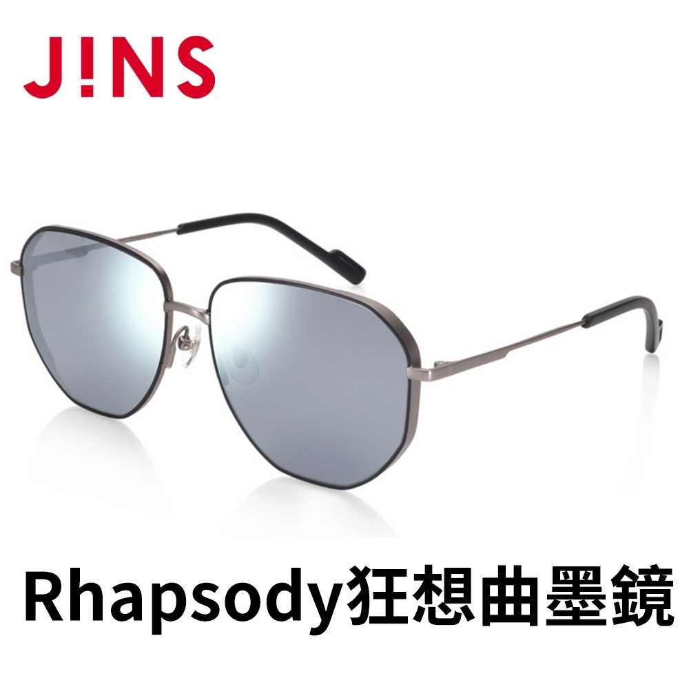 JINS Rhapsody 狂想曲BLACK ADVENTURE墨鏡(AMMF21S043)槍鐵灰