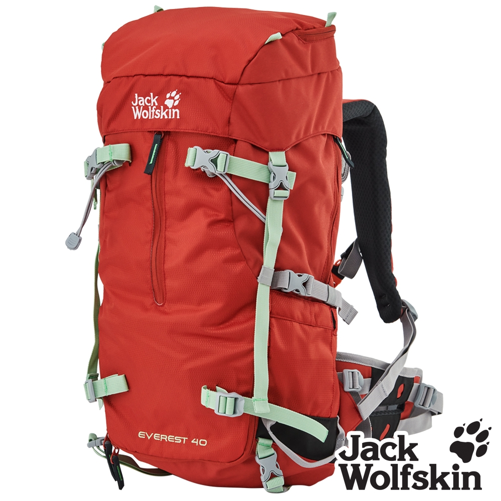 【Jack wolfskin 飛狼】Everest 健行背包 登山背包 40L『橘紅』